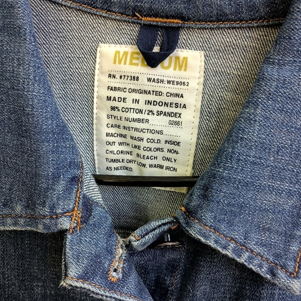 J. Crew Denim Blue Women's Jacket_Med - Picture 2 of 6